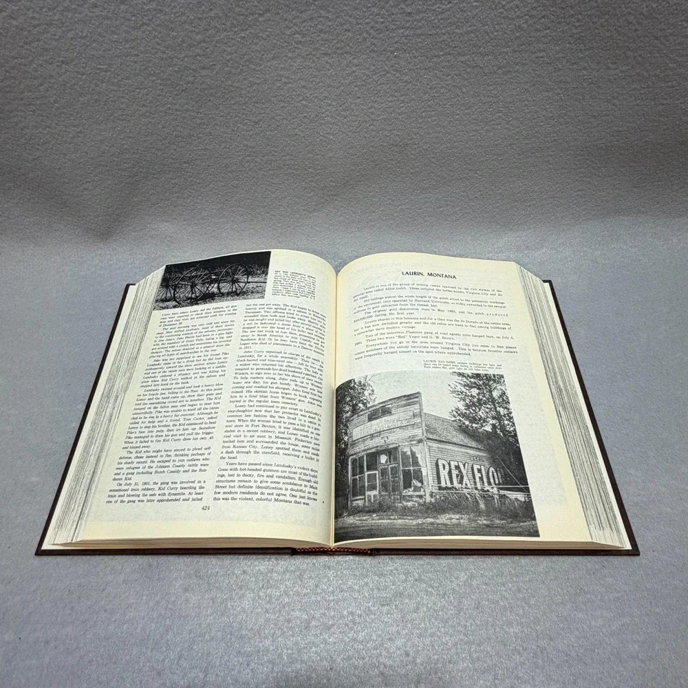 Vintage 1973 Ghost Towns of the West Lambert Florin HC DJ Western History